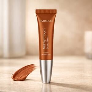 Farmasi Midnight Touch Liquid Blush Counter-Medium Deep a rich,buildable contour